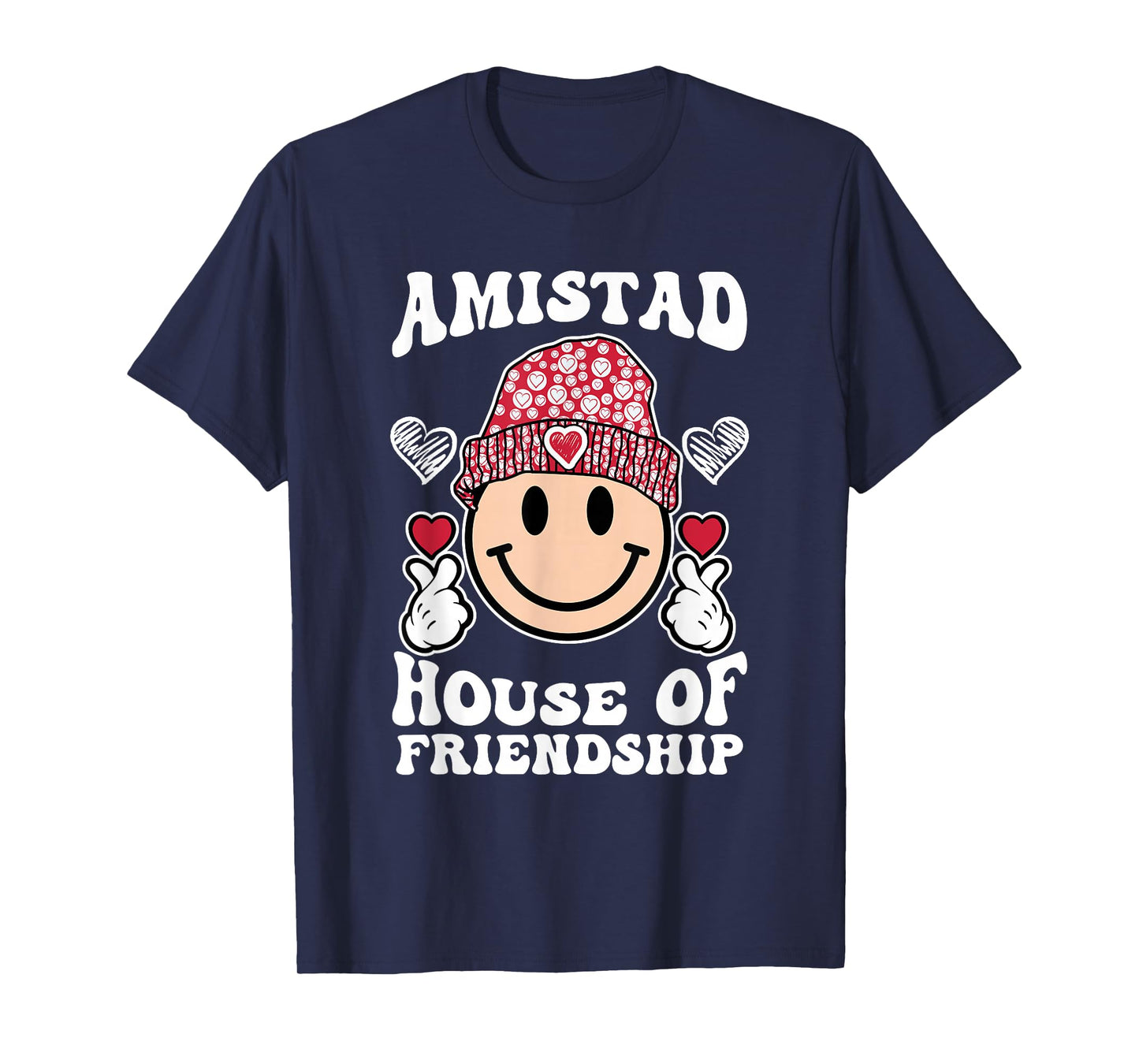 Amistad House Of Friendship Friendly School Spirit Kids T-Shirt