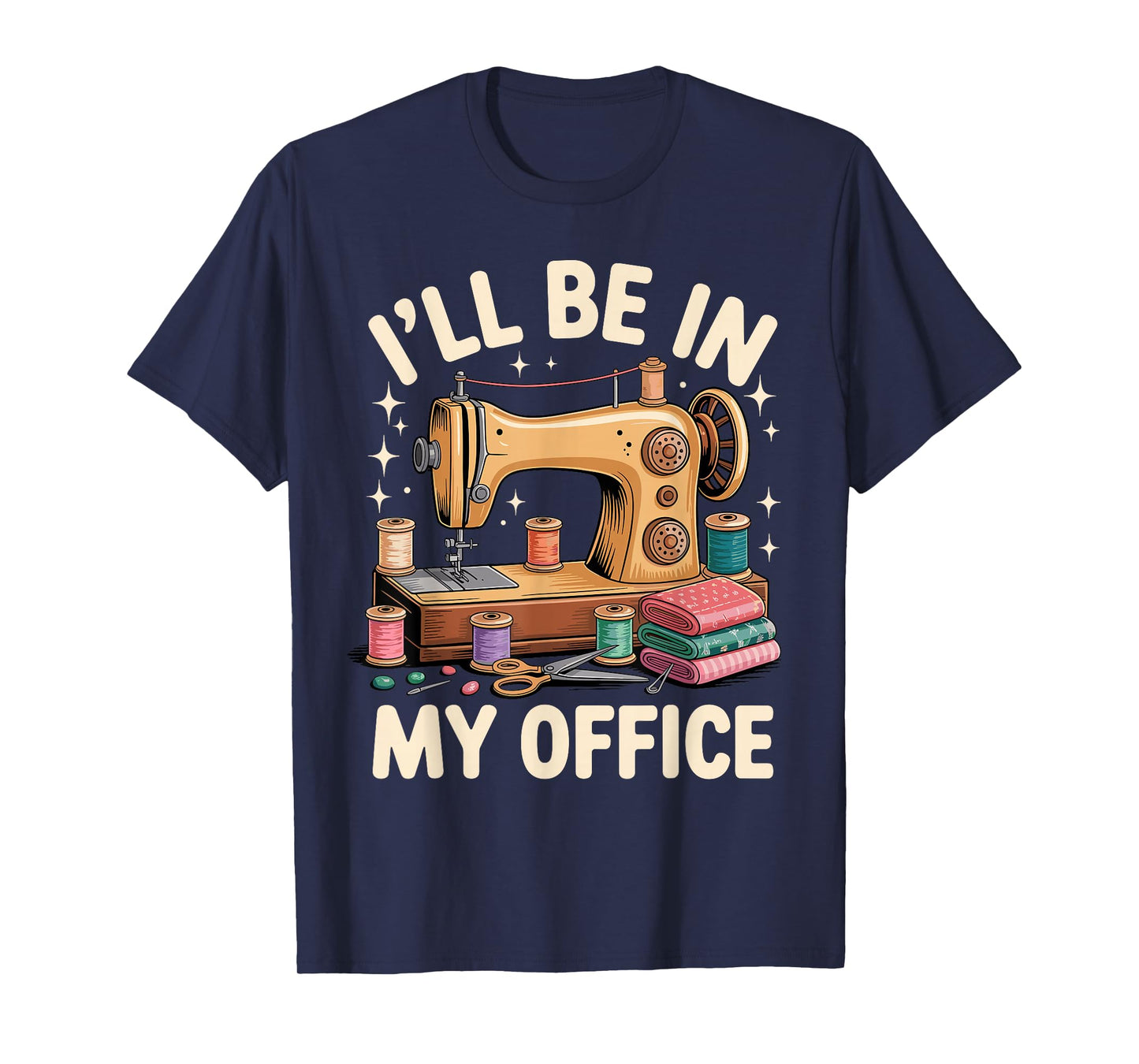 Funny Quilting Art for Men Women Cat Quilt Sewing Quilter T-Shirt