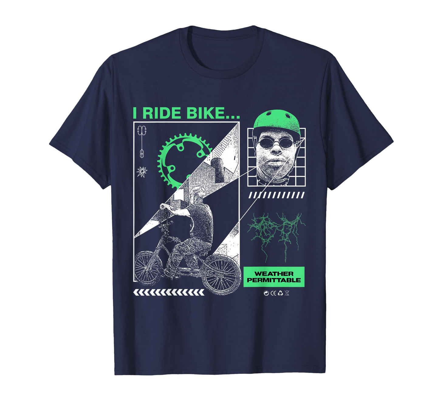 I Ride Bike KingCobraJFS T-Shirt