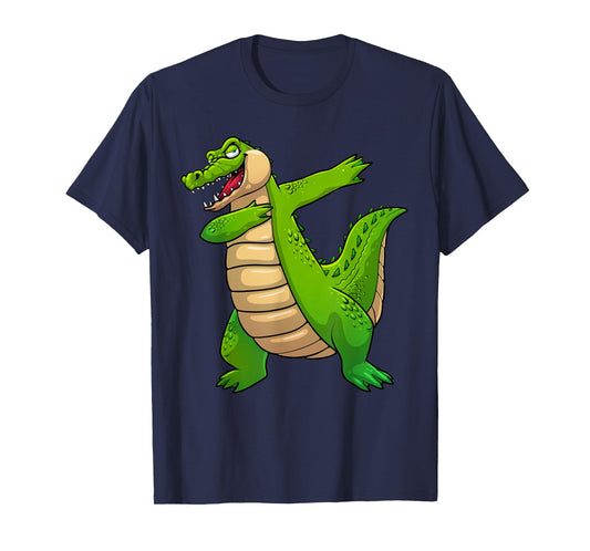 Cool Crocodile Art for Boys Kids Toddler Alligator Zoo Gator T-Shirt