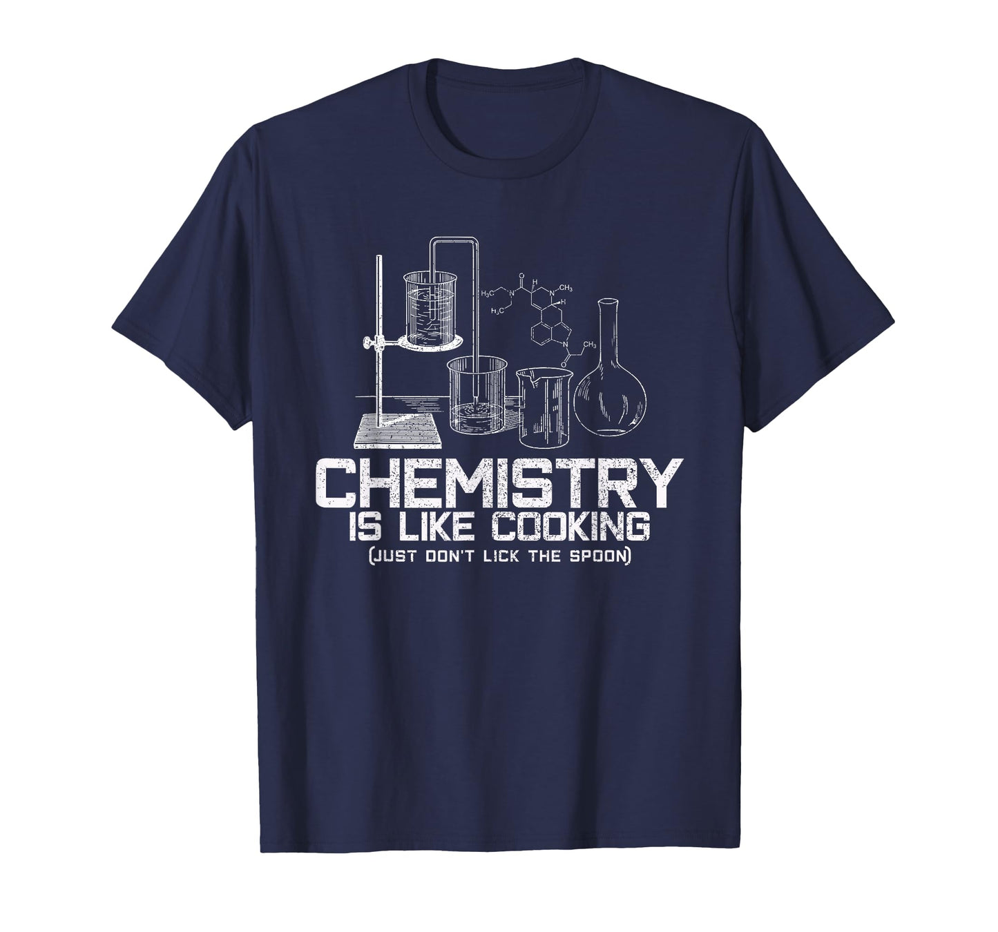 Chemistry Is Like Cooking T-Shirt - Funny Chemist Nerd Gift T-Shirt