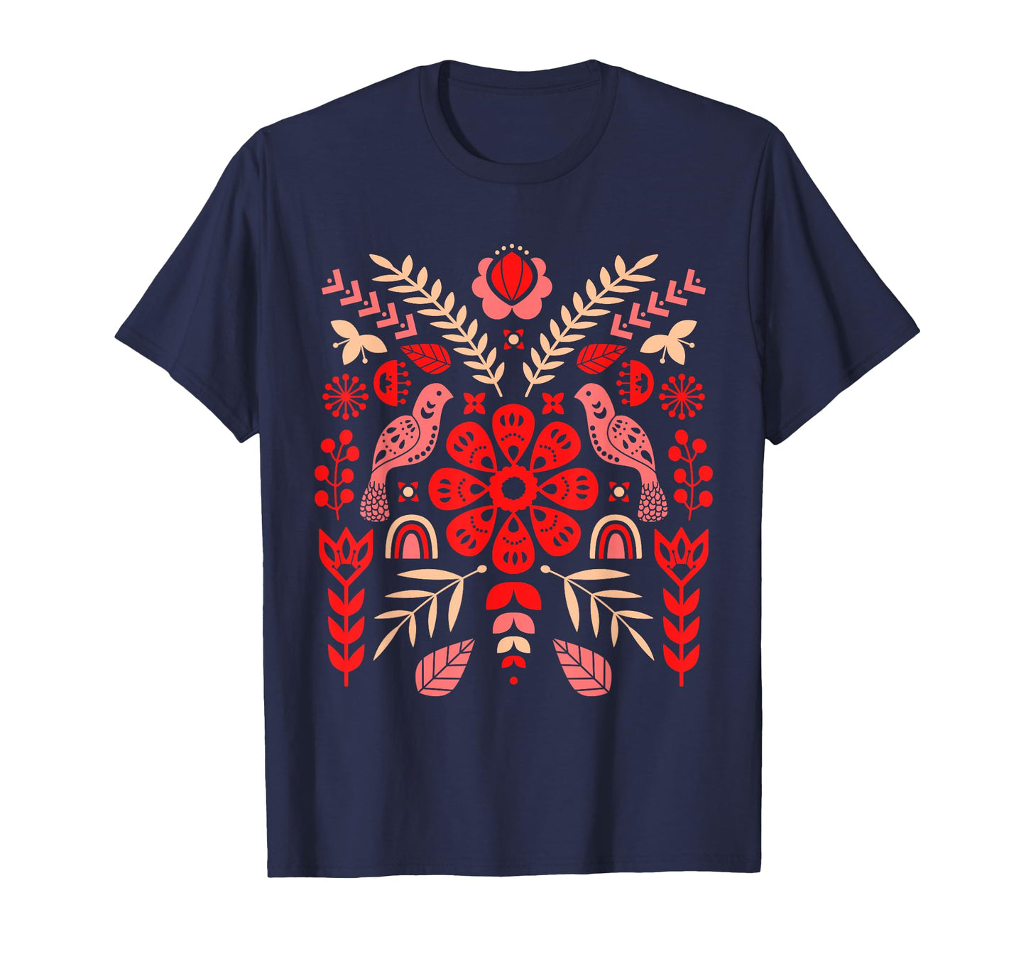 Ukrainian Birds | Vyshyvanka Style T-Shirt