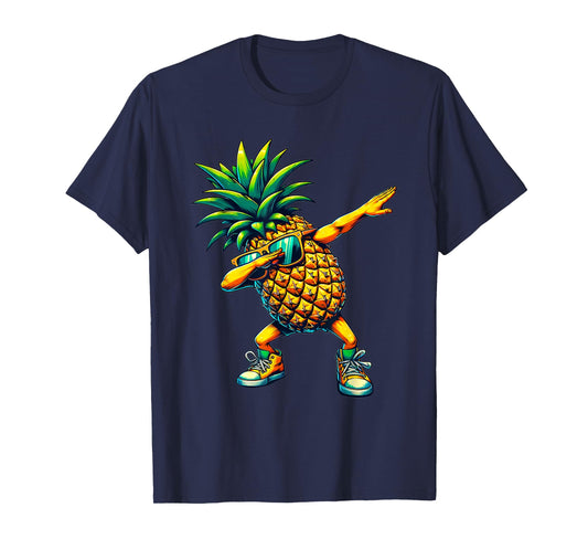 Dabbing Pineapple | Funny pineapple with fruit motif T-Shirt