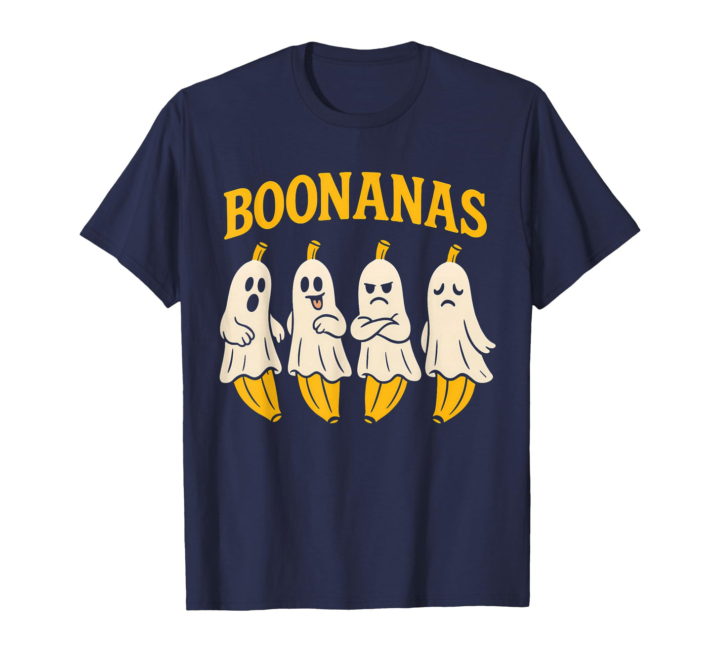 Boonanas Halloween Ghost Spooky Cute Banana Costume T-Shirt