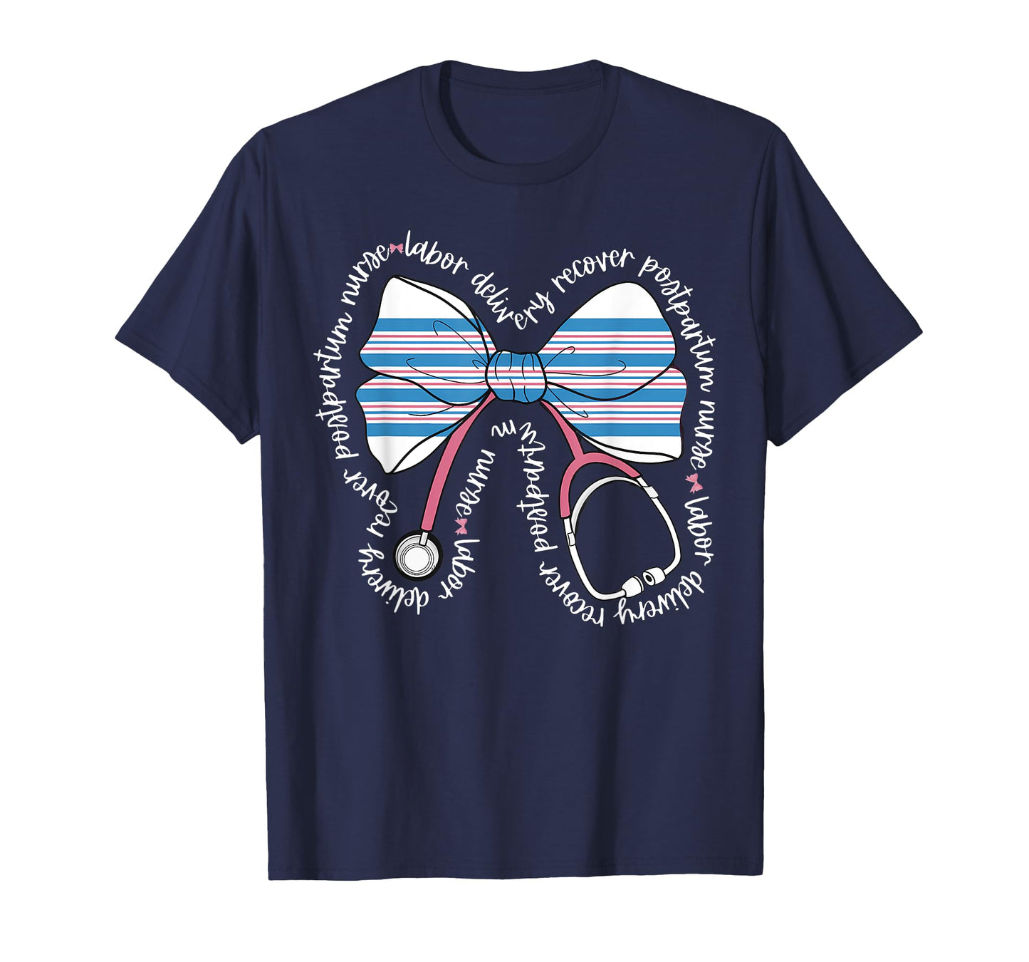 Coquette LDRP RN Labor Delivery Recovery Postpartum Nursery T-Shirt
