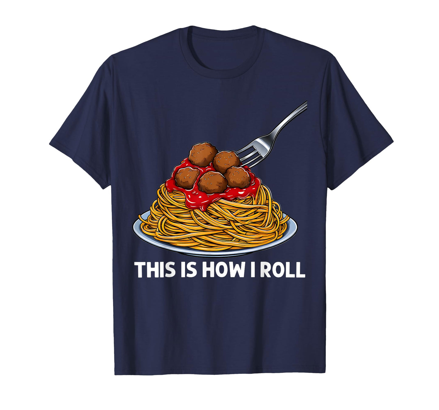 Cute Spaghetti Art For Men Women Kids Pasta Spaghetti Lover T-Shirt