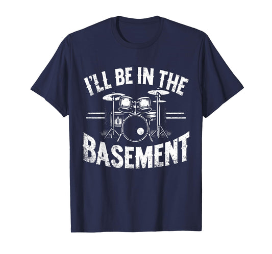 Funny Drummer Drum Set Drumming Lovers T-Shirt