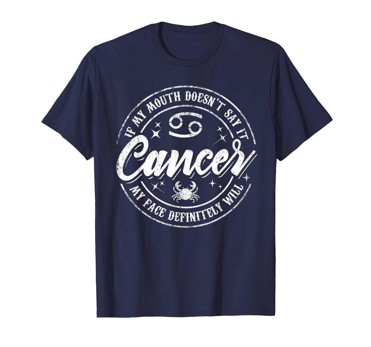 Cancer Horoscope Astrology Birthday Zodiac Sign Men Women T-Shirt