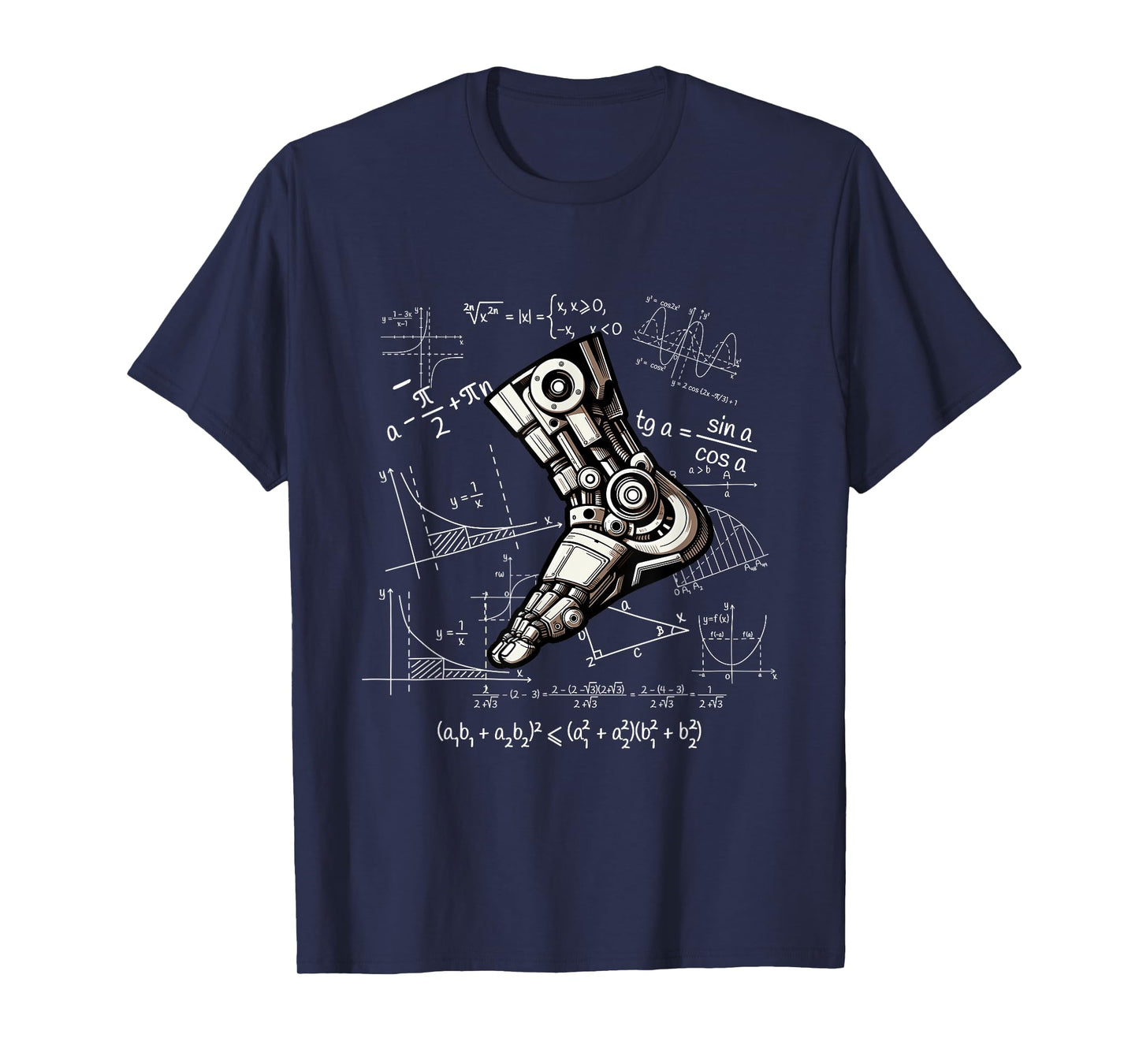 AI Robotics Engineer Techie T-Shirt, Small, Black
