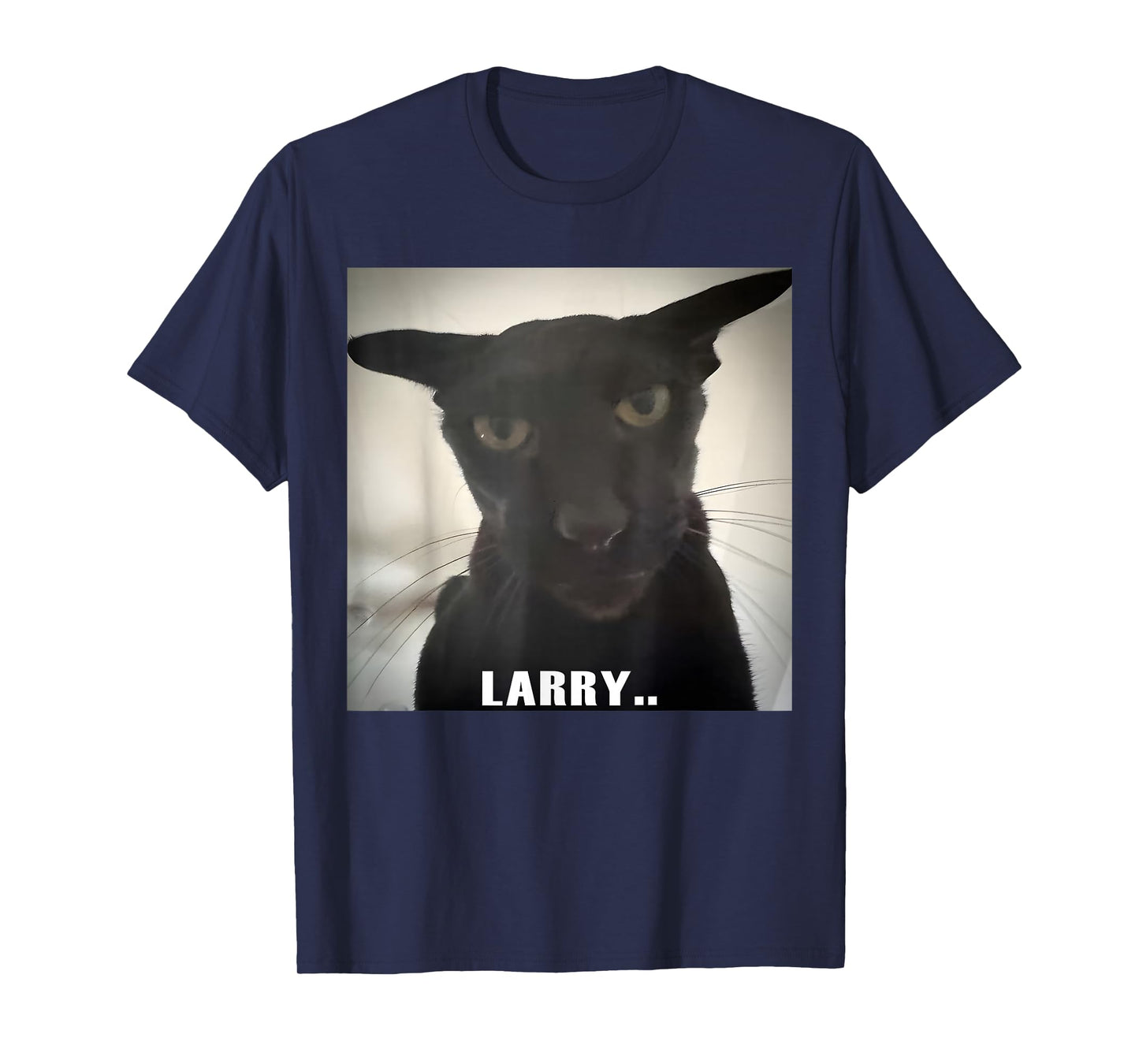 Evil Larry Meme Larry Cat Meme Cursed Memes Brainrot Memes T-Shirt