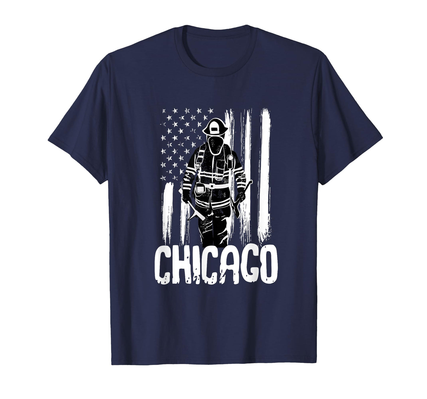 Chicago Firefighter Shirt CFD Fireman Gift T-Shirt