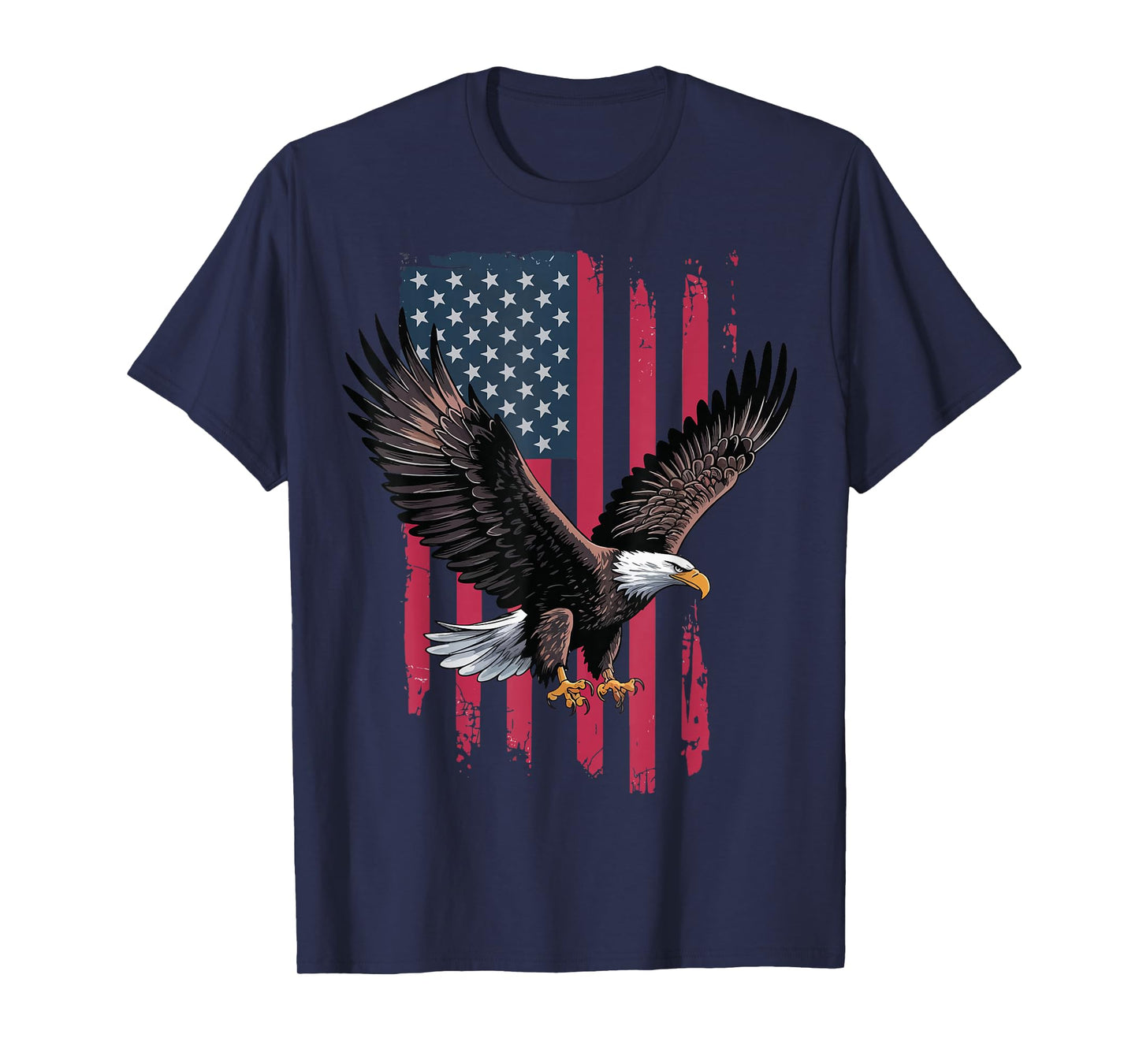 Eagle USA Flag 4th Of July America T-Shirt
