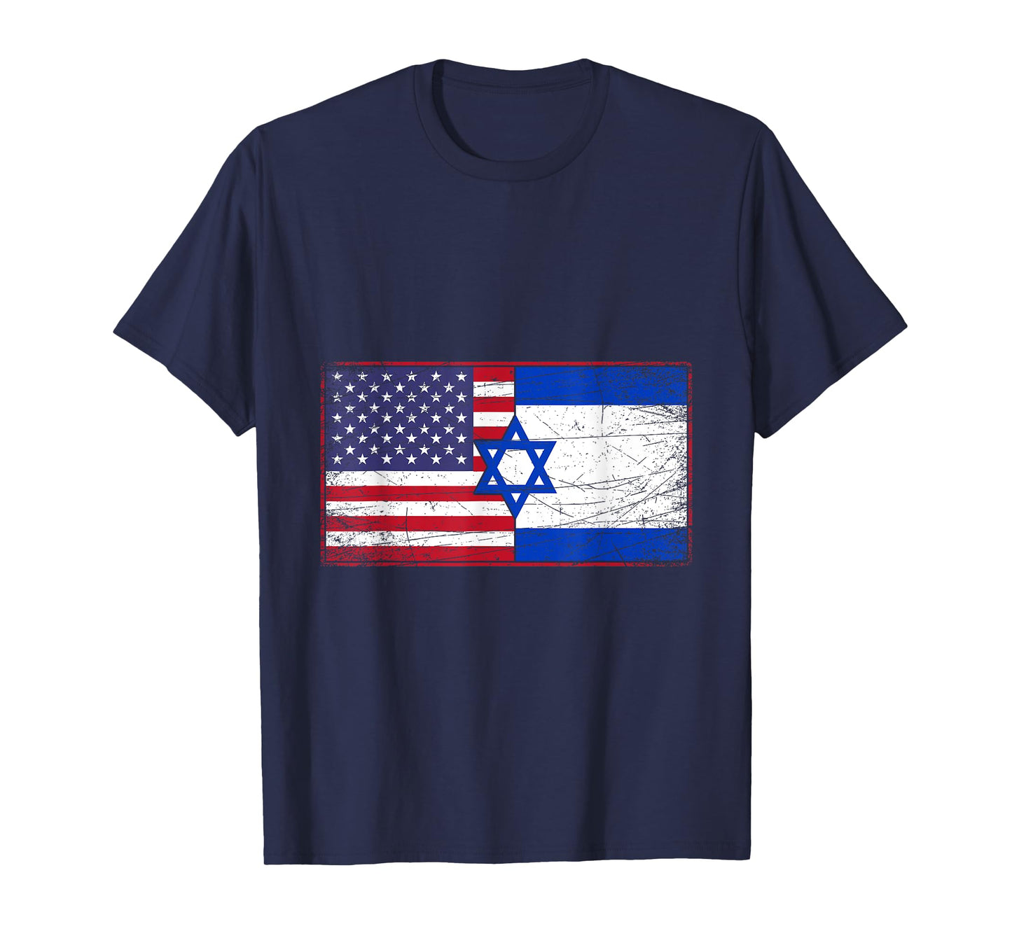 Israeli US Flag Israel T-Shirt
