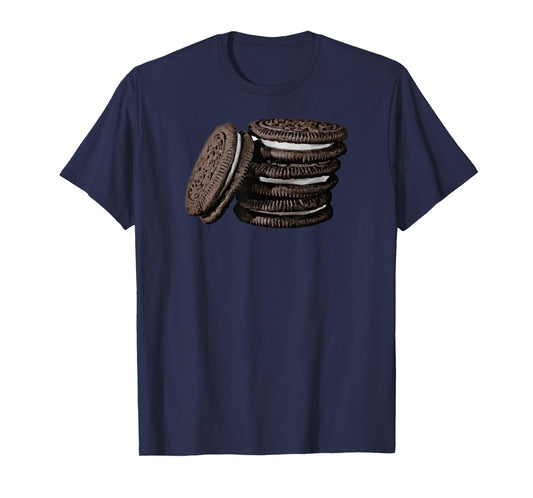 Chocolate Cream Filled Cookie Deserts Cookies T-Shirt