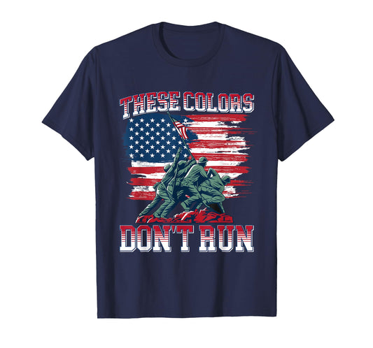 These color don't run American Flag T-Shirt