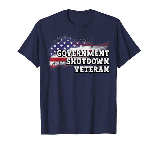 Government Shutdown Veteran T-Shirt