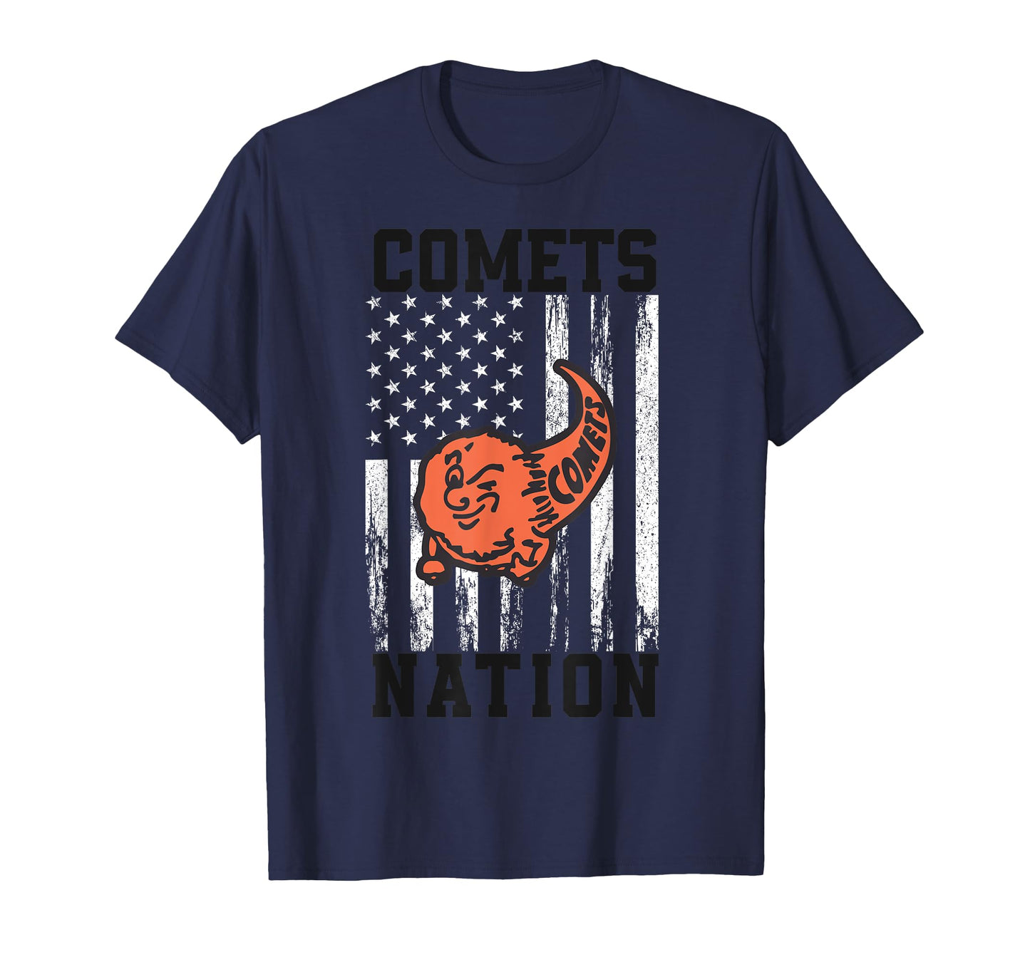 Jonesville Comets Logo Nation HS T-Shirt