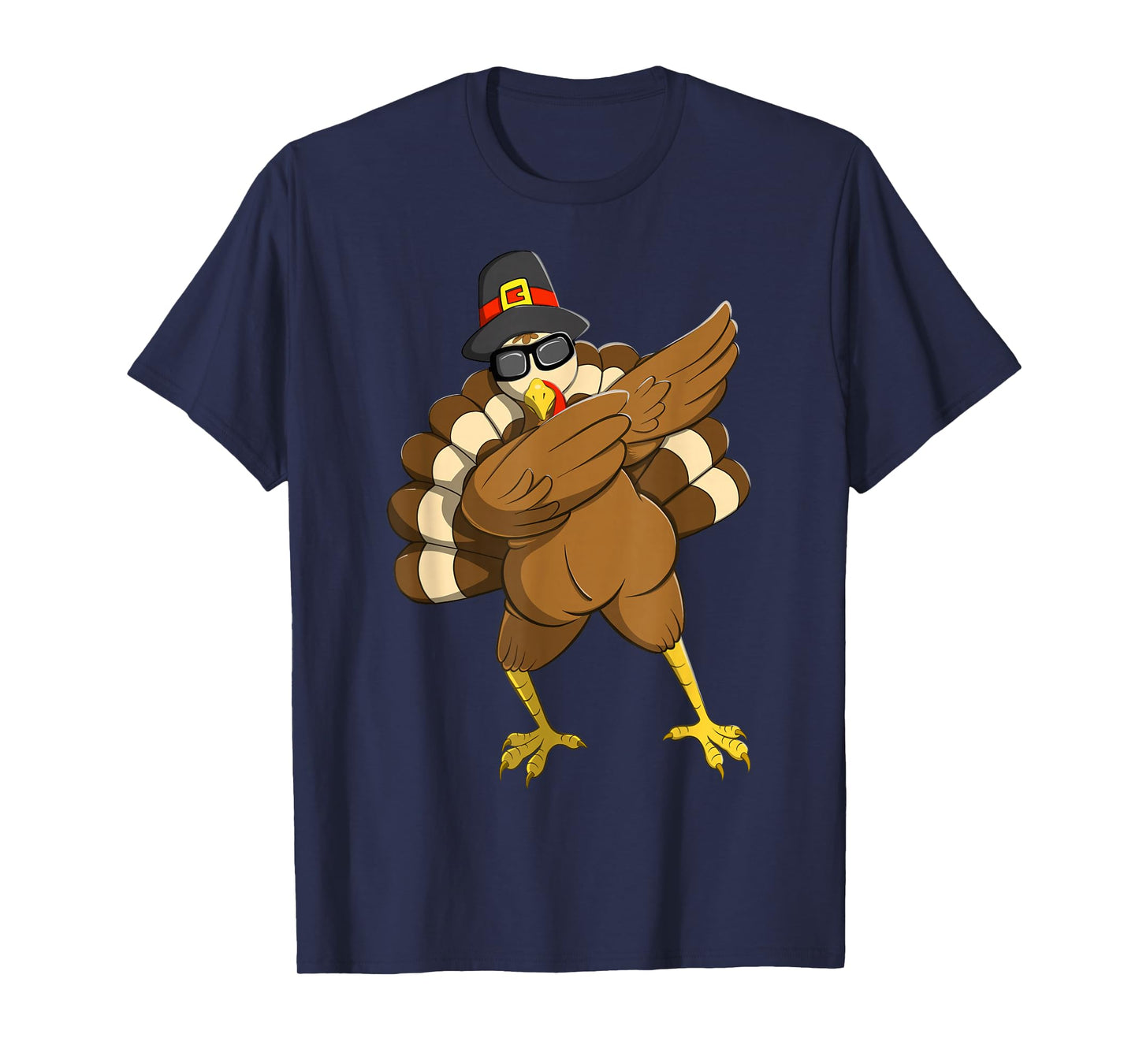 Dabbing Turkey Dabbing Thanksgiving Turkey Thanksgiving Day T-Shirt