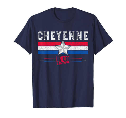 Cheyenne T-Shirt Retro Vintage Shirt Gift Women Men Kids T-Shirt