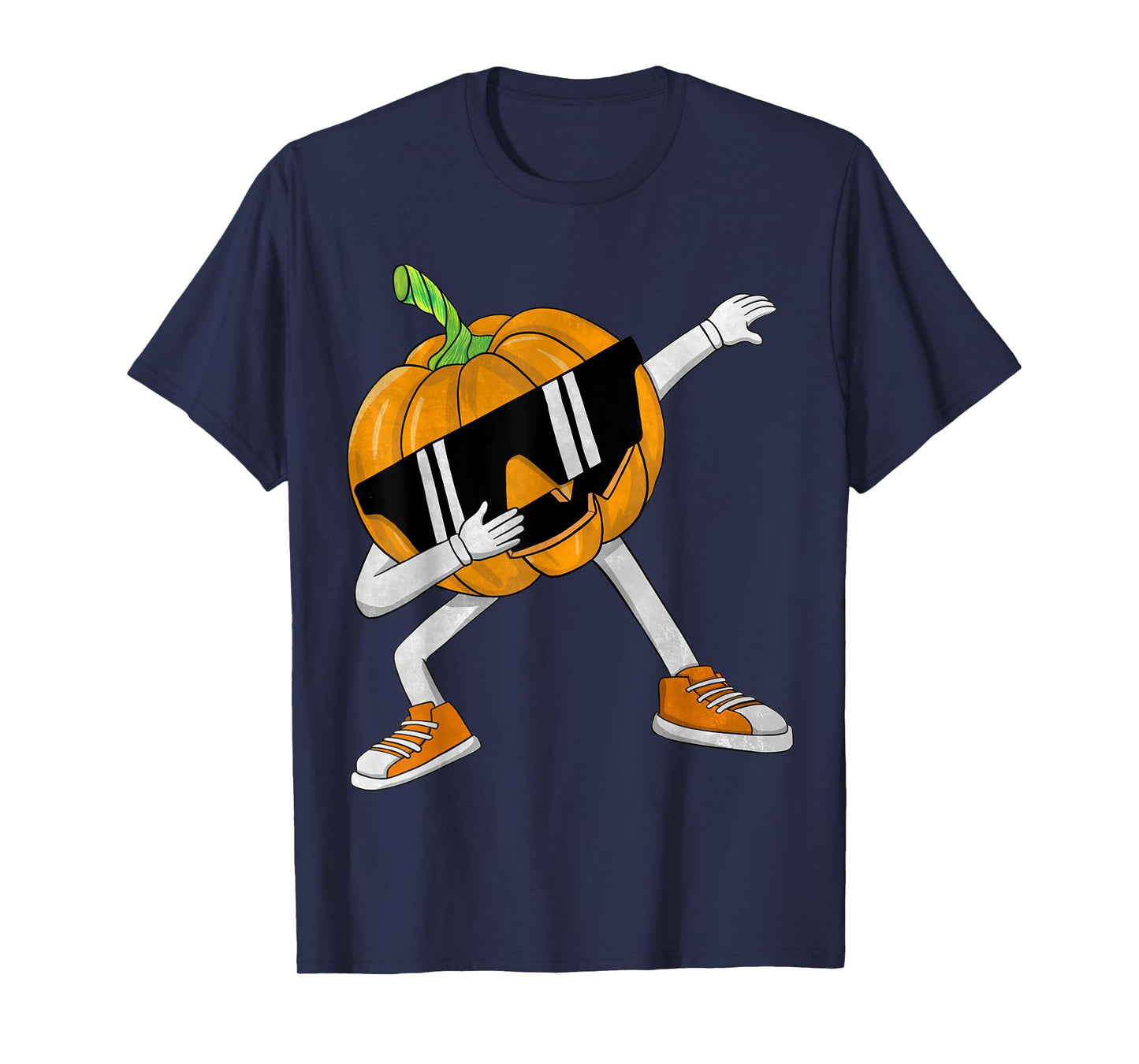 Dabbing Jack O Lantern Halloween Funny Boys Girls Kids Dab T-Shirt