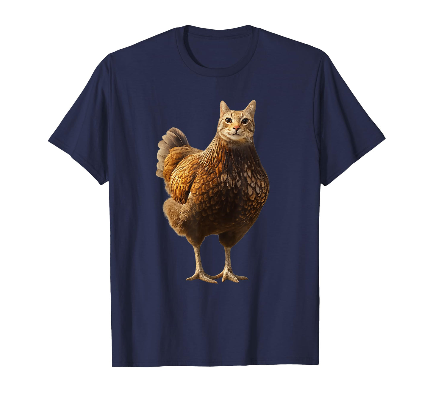 Funny cat chicken T-Shirt for Men Women Kids