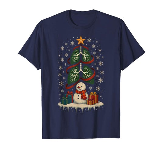 Christmas Respiratory Therapy Crew RT Nurse T-Shirt