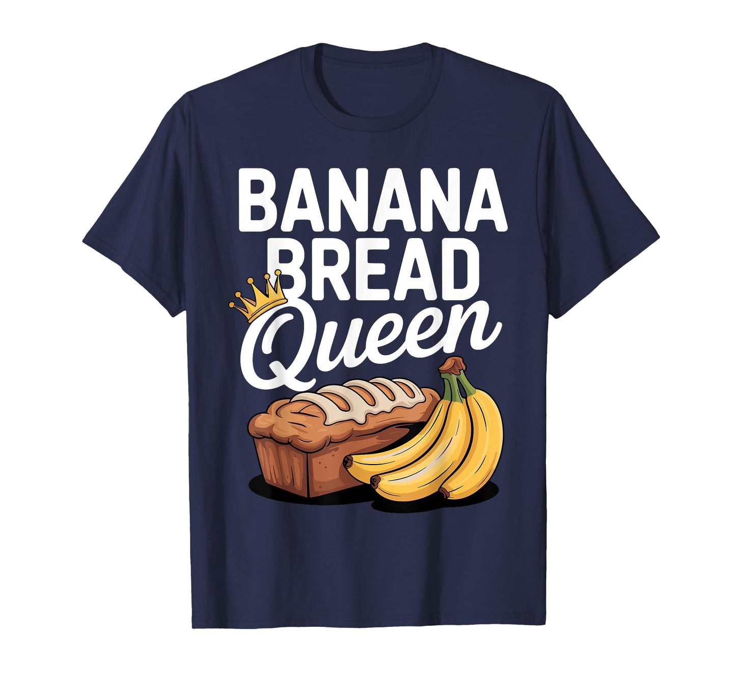 Cool Banana Bread Art for Women Girls Banana Bread Lover T-Shirt