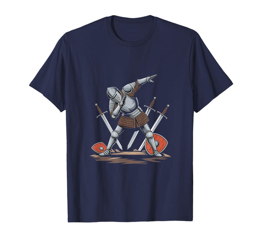 Ren Faire Dabbing Medieval Knight Funny Renaissance T-Shirt