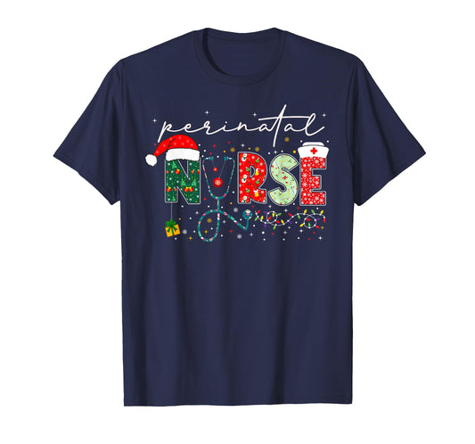 Christmas Perinatal Nurse Gifts For Nursing Student T-Shirt