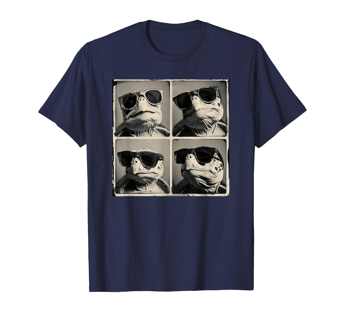 Turtle with Sunglasses Cool Pet Tortoise House Turtle Owner T-Shirt