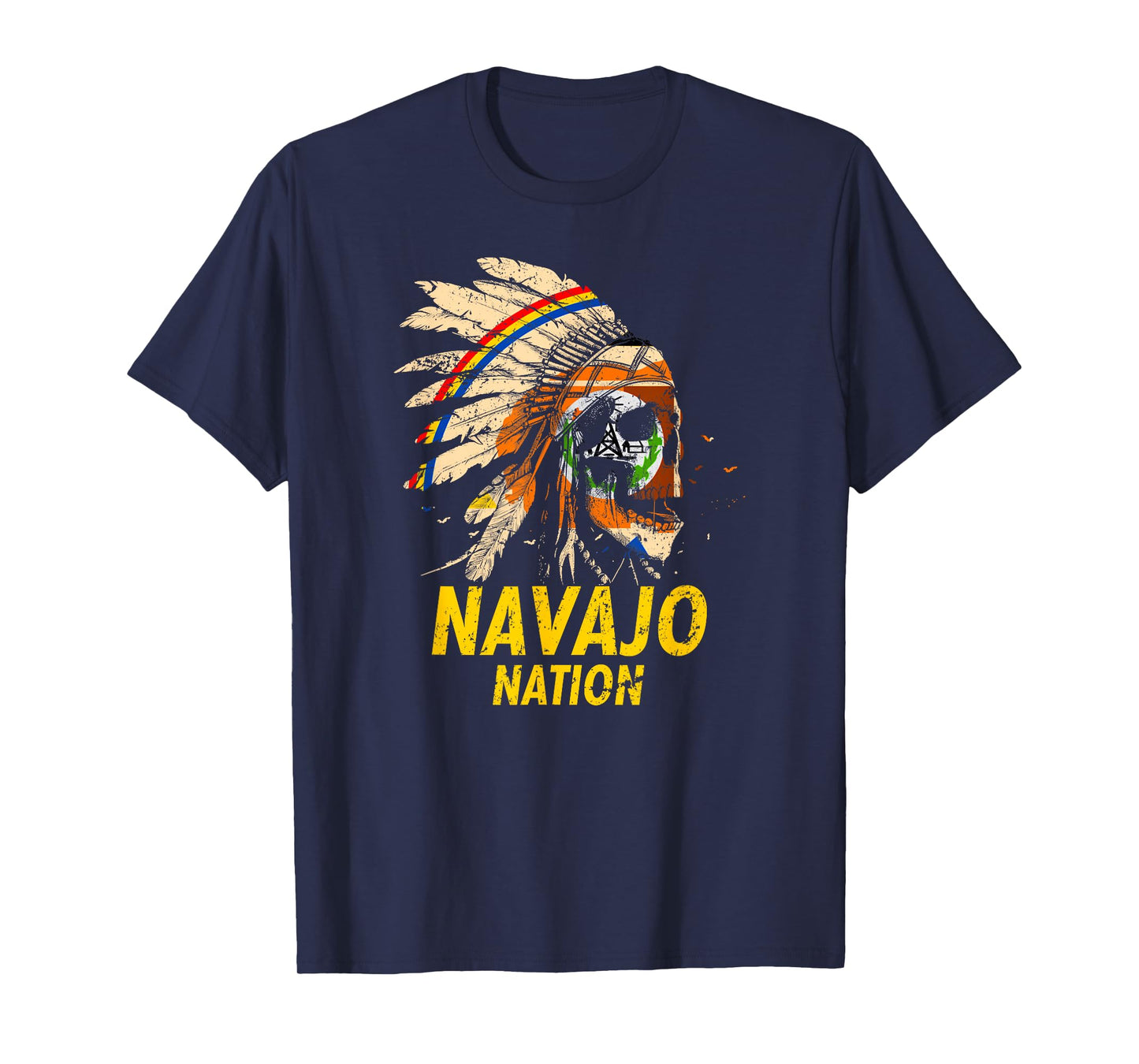 Navajo-Nation Flag: Native American Mens Womens Kids T-Shirt