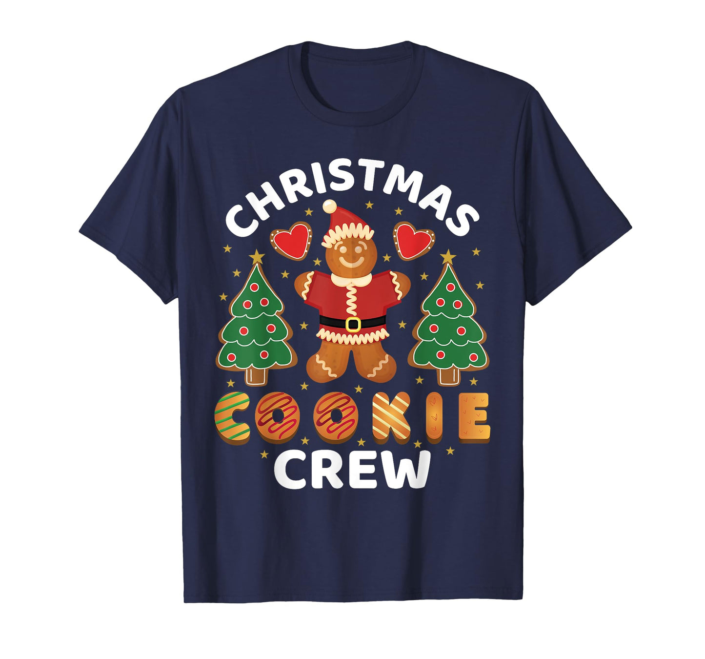Christmas Cookie Crew tee Gingerbread Cookie Baking Team T-Shirt