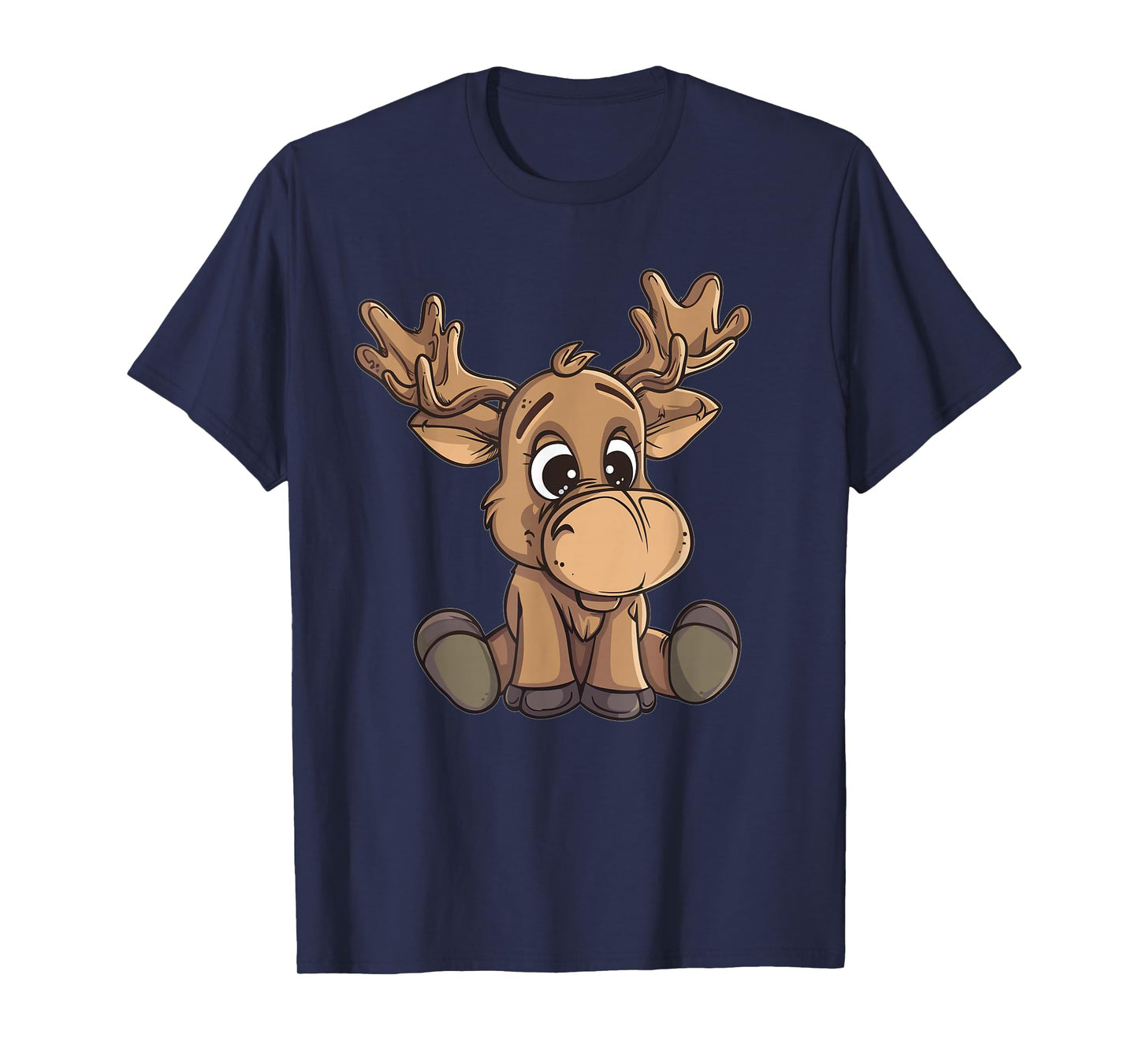 Cute Moose I Cartoon Moose T-Shirt