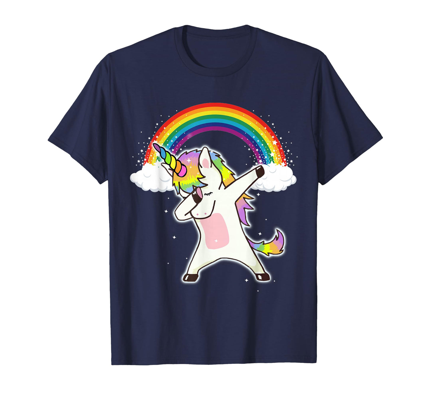 Dabbing Unicorn Shirt Cute Dab Dance Unicorn T-Shirt