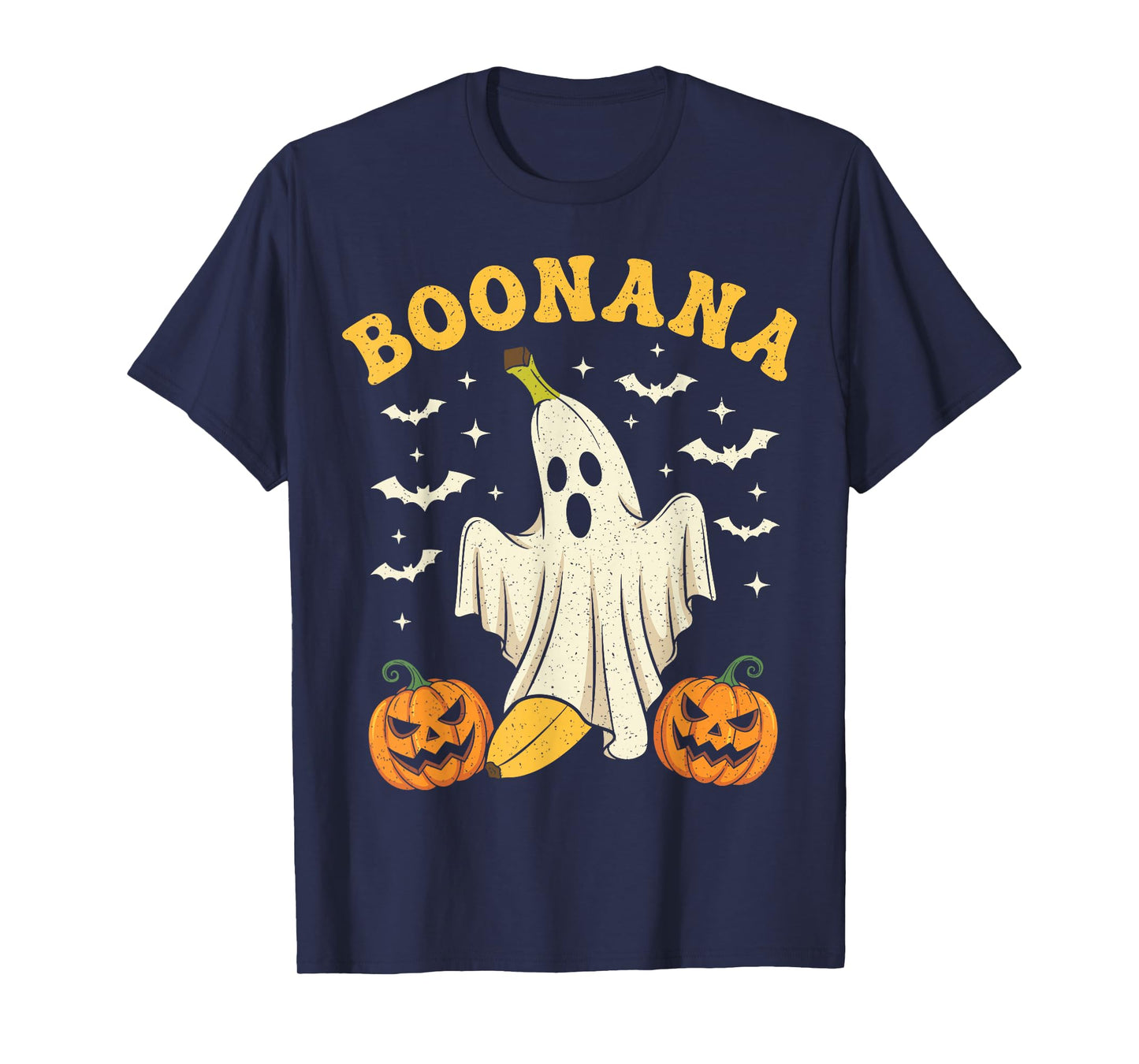 Funny Boonana Ghost Banana Halloween Costume Men Women Kids T-Shirt