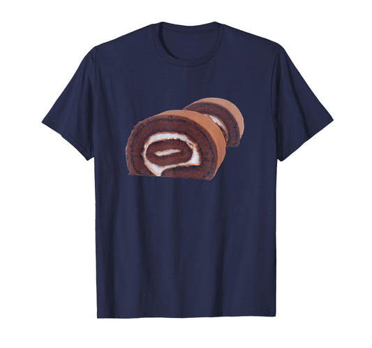 Chocolate Swiss Roll Cake T-Shirt
