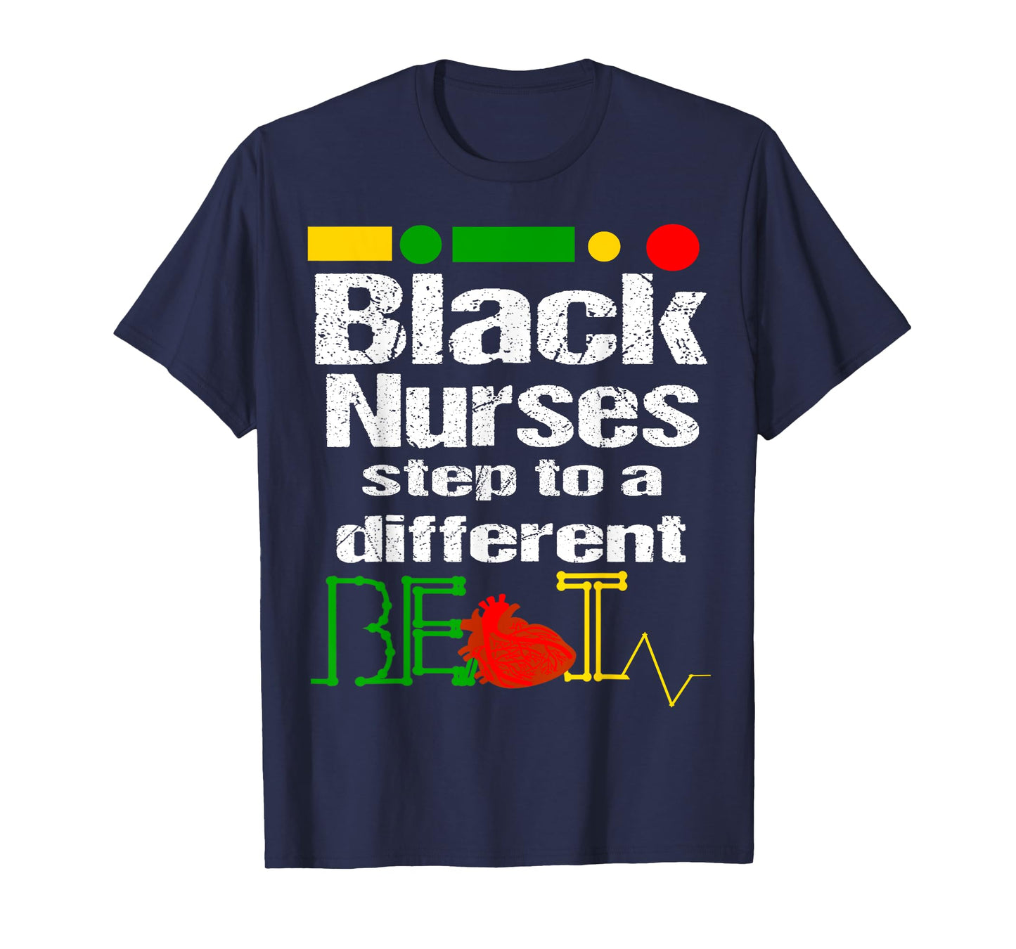African American Nurse Black History 2023 Pride Afro RN LPN T-Shirt