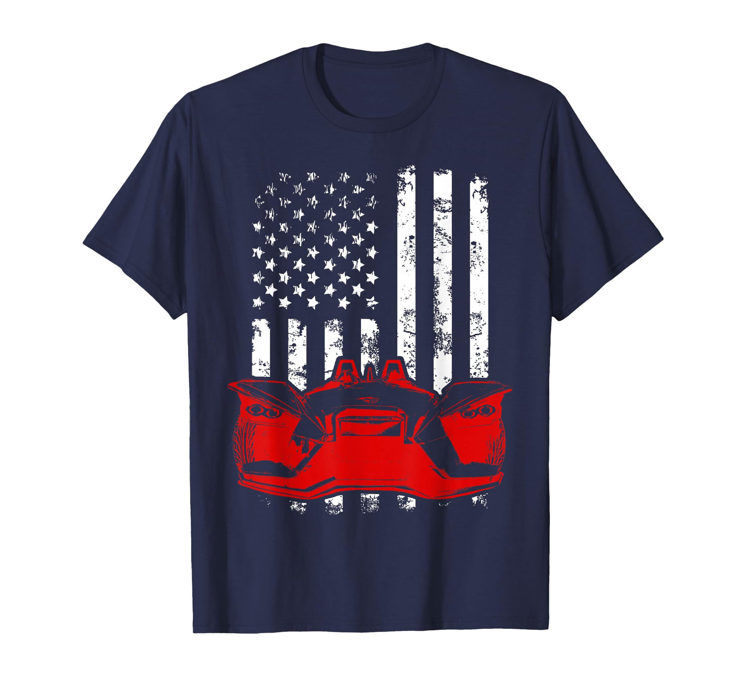 American Slingshot Car Drivers USA Flag Sling shot T-Shirt