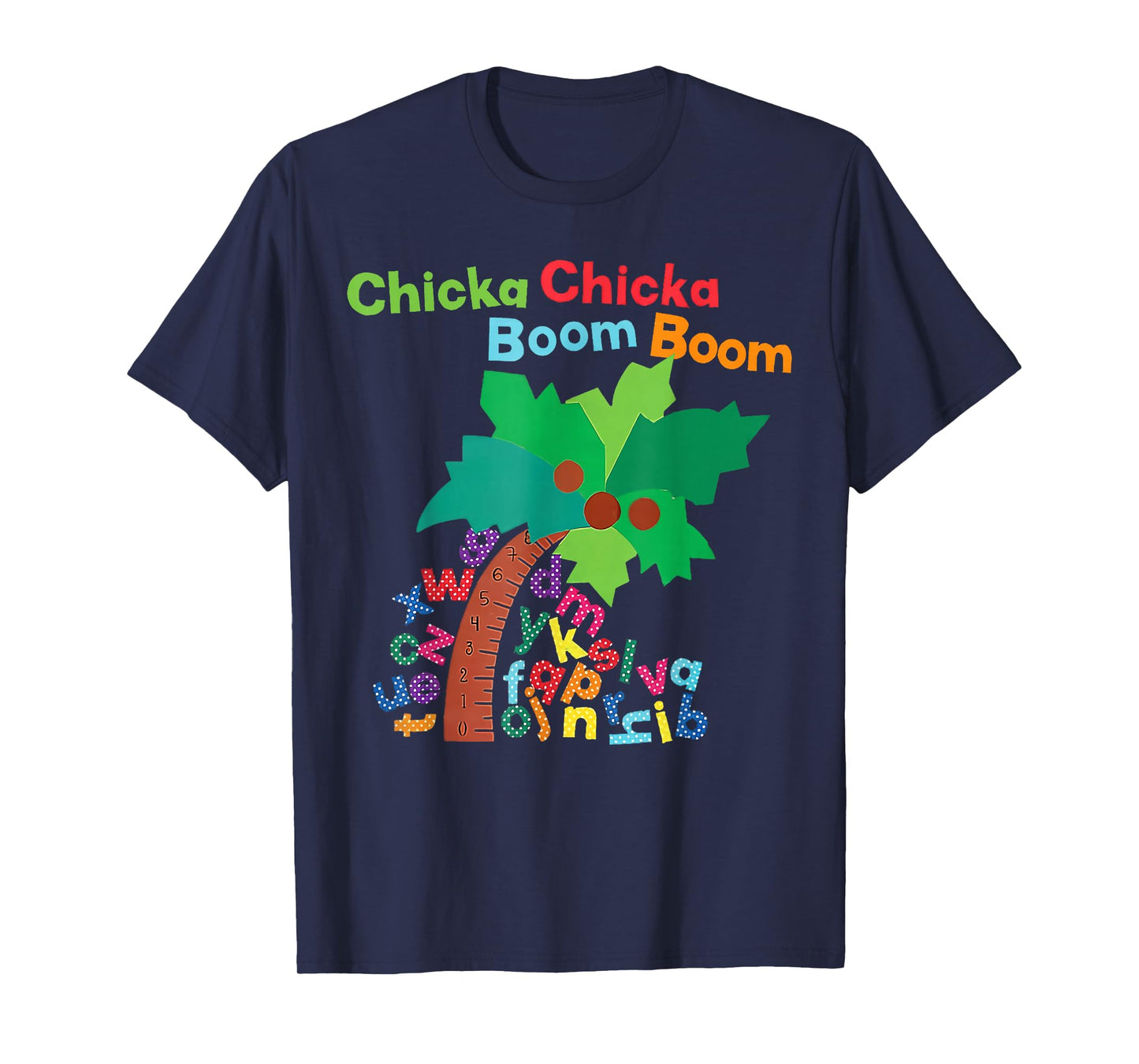Chicka Boom Boom I'm Glad to See You 1st Day of School T-Shirt