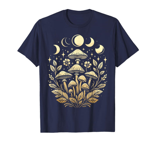 Cottagecore Aesthetic Dark Aesthetic Mushroom T-Shirt