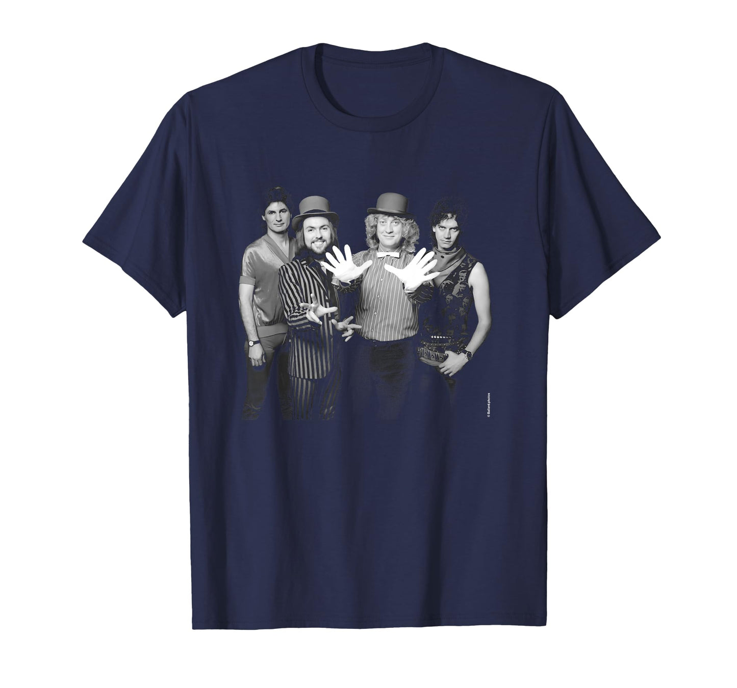 Noddy Holder With Slade Band Portrait By Allan Ballard T-Shirt