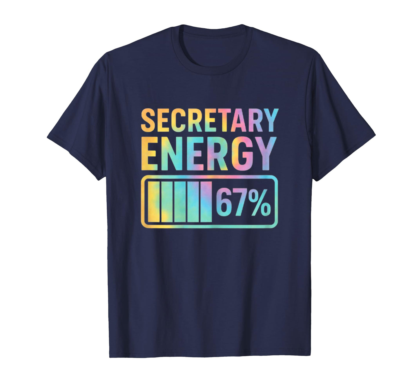 Secretary Energy 67 Percent Secretary Retro Vibes T-Shirt