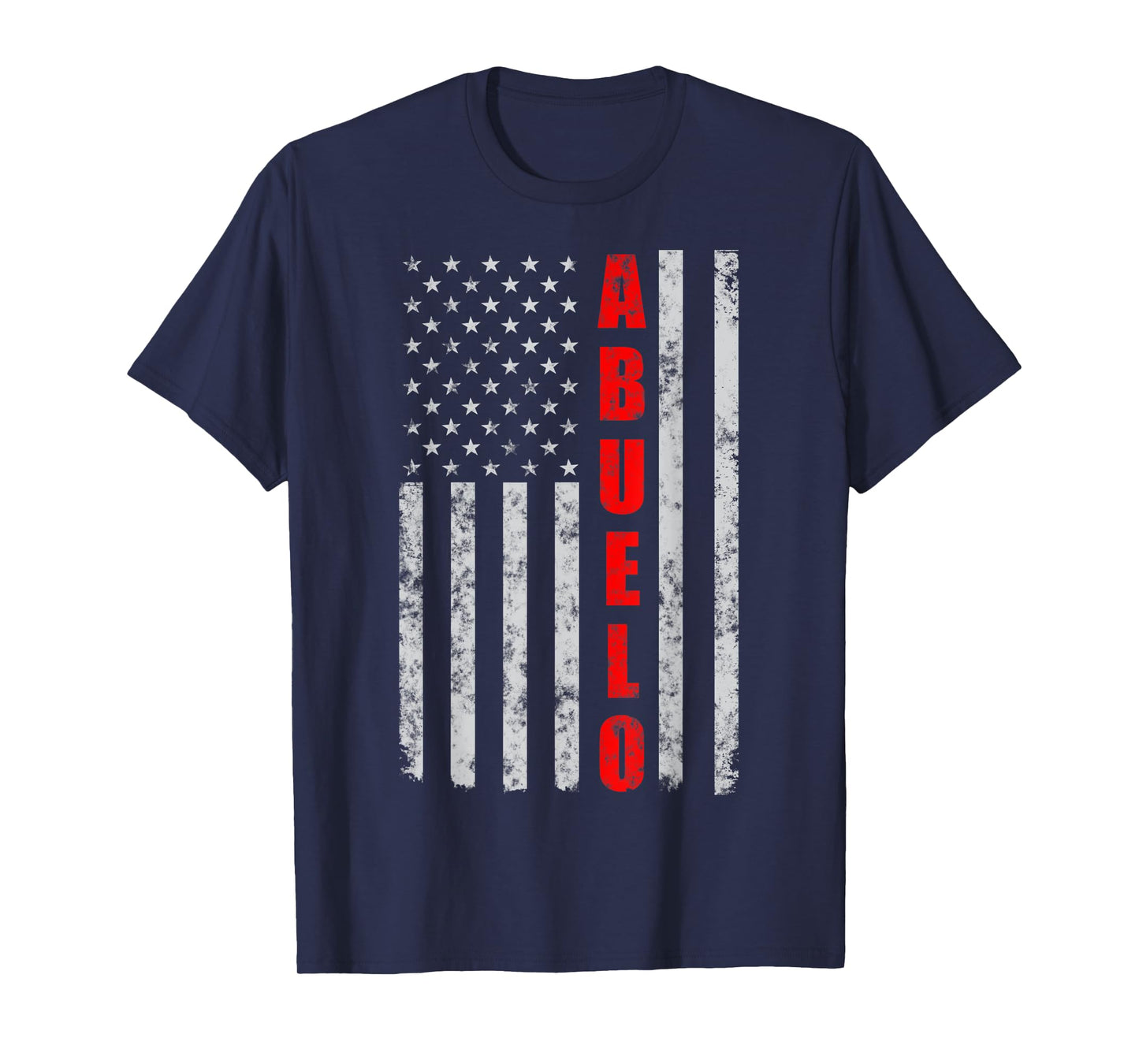 Abuelo Vintage Patriotic fathers day American Flag T-Shirt
