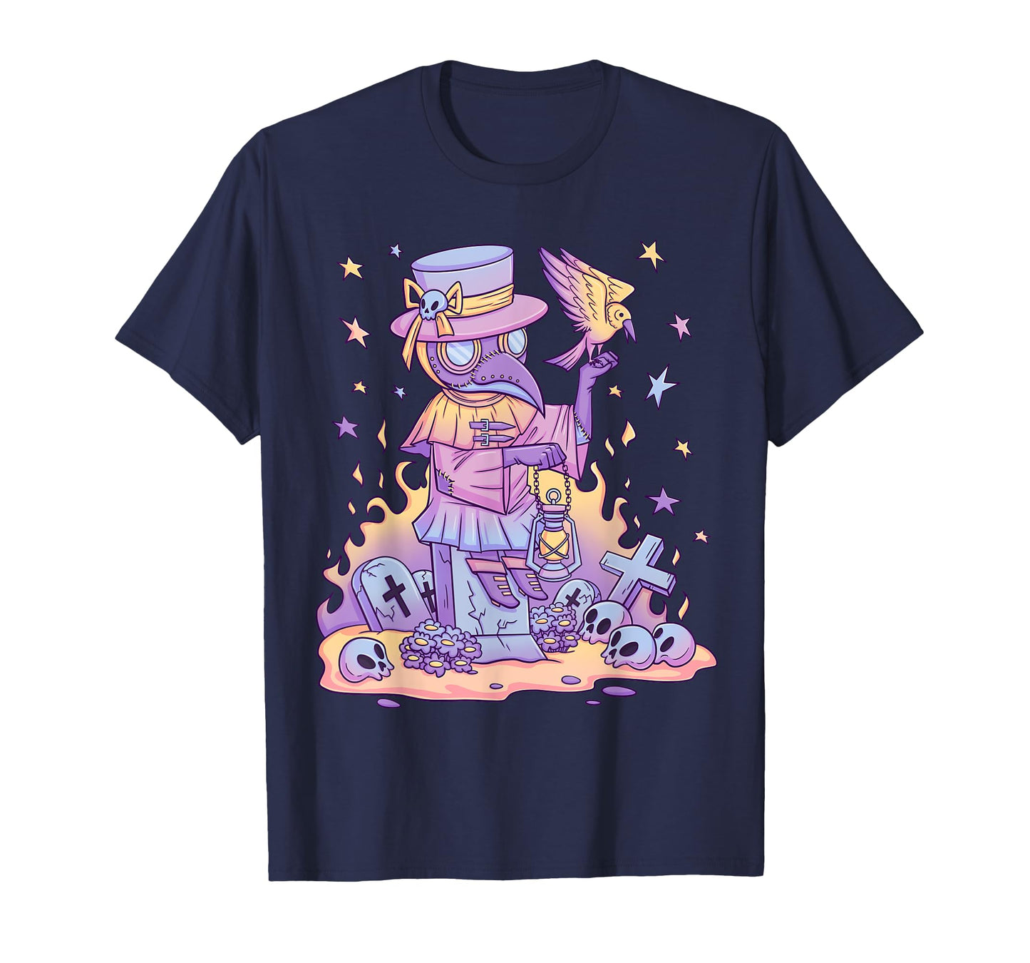Cute Creepy Doctor Anime Pastel Kawaii Clothing Pastel Goth T-Shirt