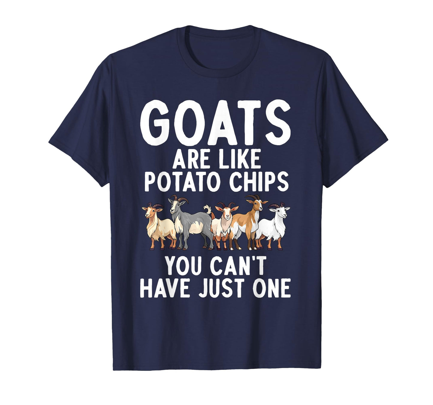 Cool Goat Design For Men Women Goat Themed Pygmy Goat Lover T-Shirt