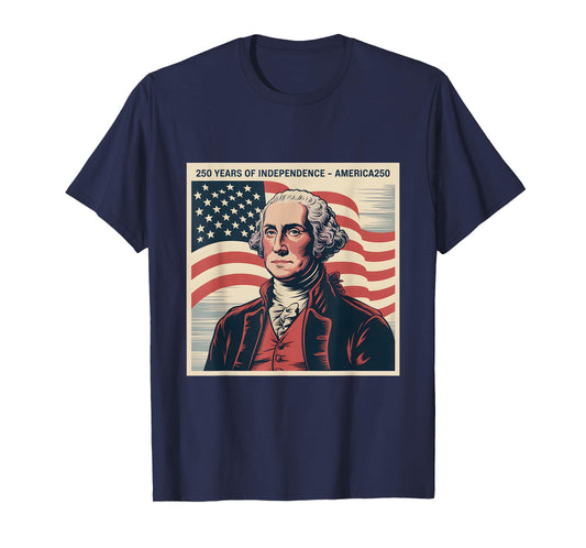 250 Years American Flag 250th Anniversary USA T-Shirt