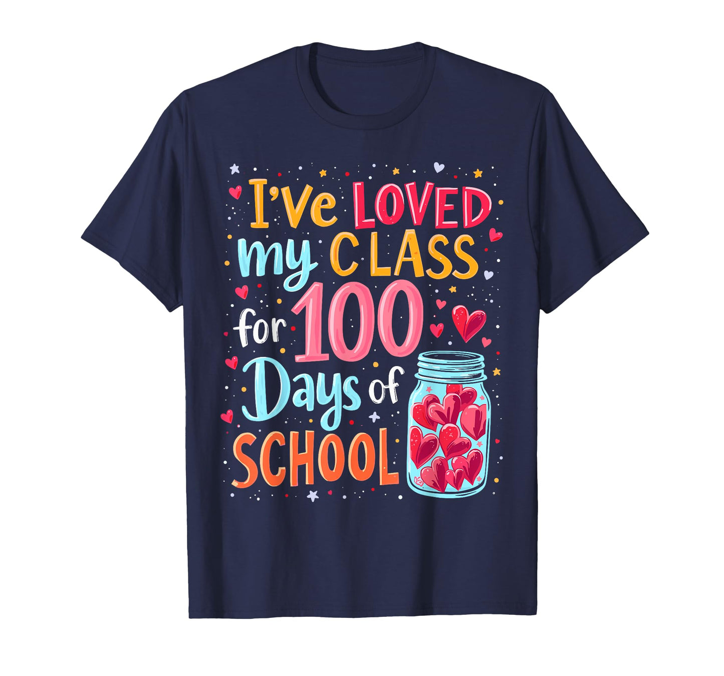100th Day of School Costume for Kids Girls Boys 100 Days T-Shirt