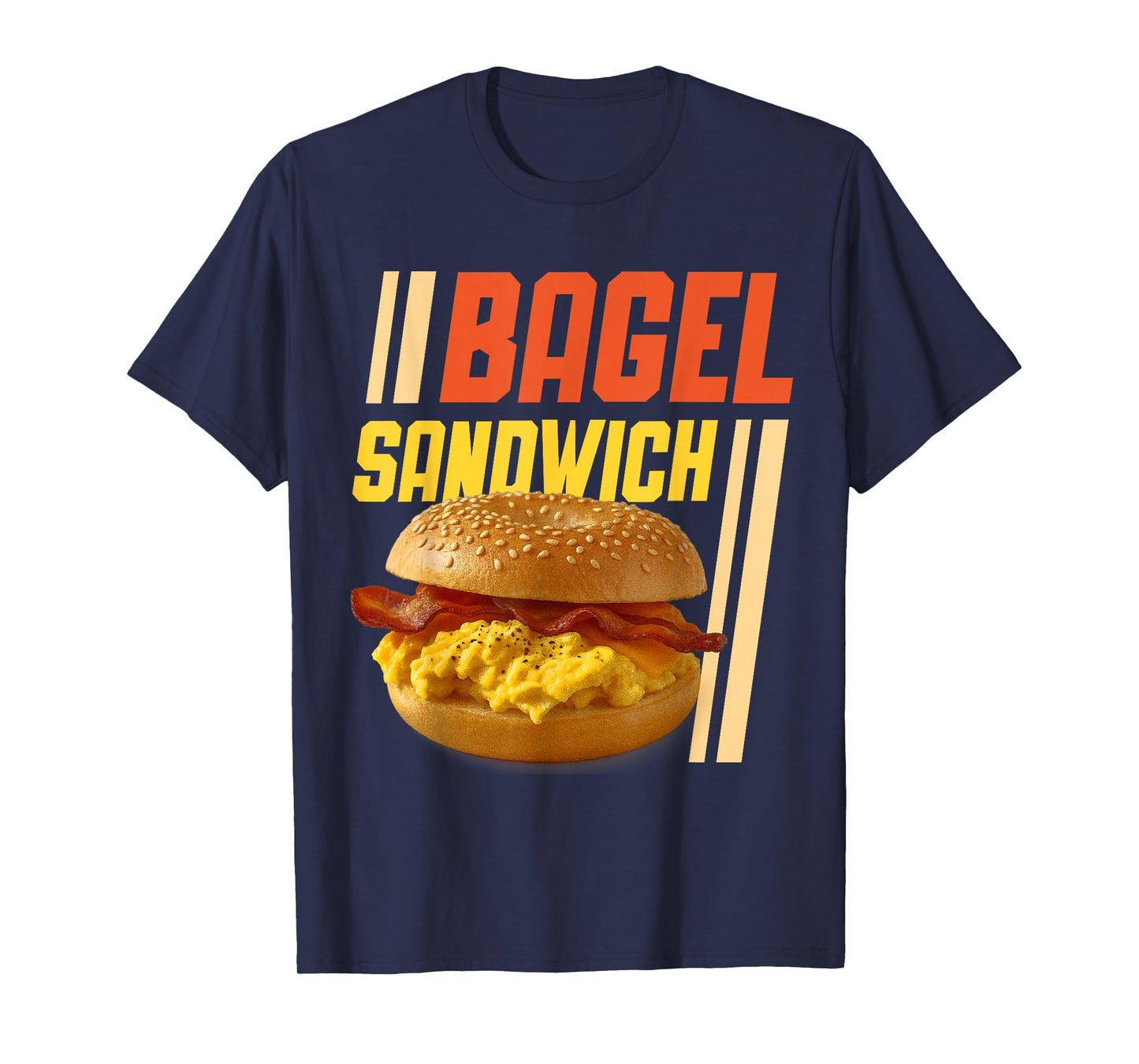 Bagel Sandwich Cafe Owner Pastry Chef Baking Foodie T-Shirt