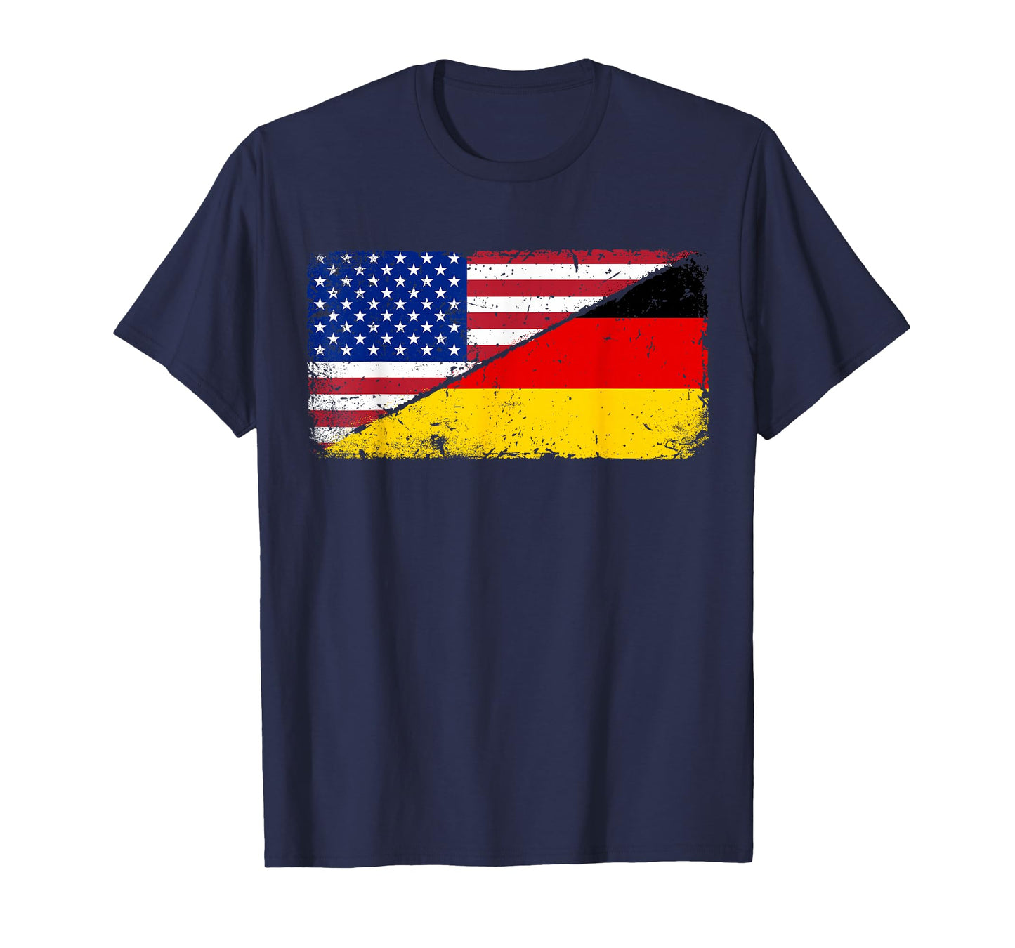German American Flag T shirt Oktoberfest Men Deutschland USA T-Shirt