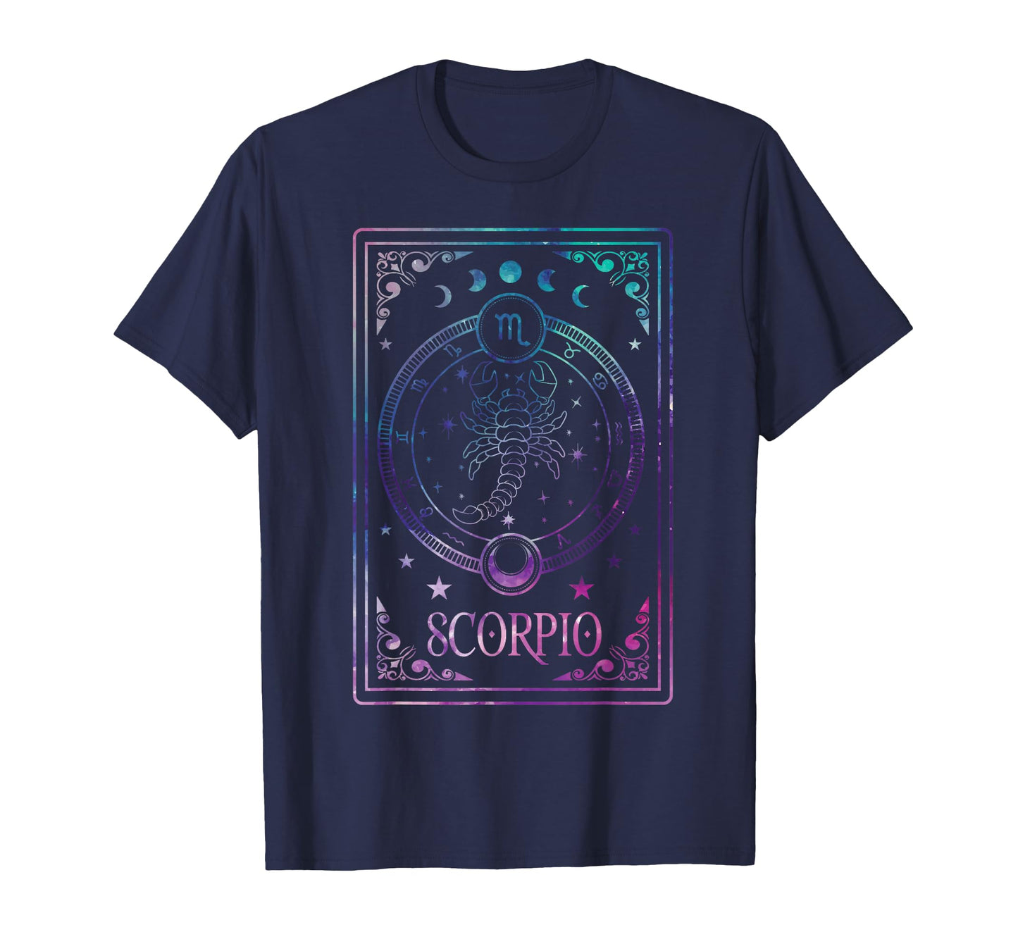 Scorpio Tarot October November Birthday Astrology Zodiac T-Shirt